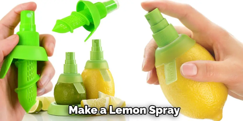 Make a Lemon Spray