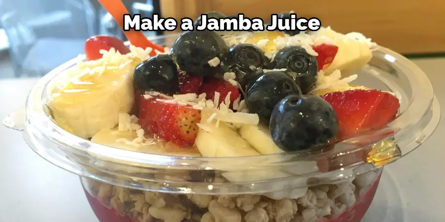  Make a Jamba Juice