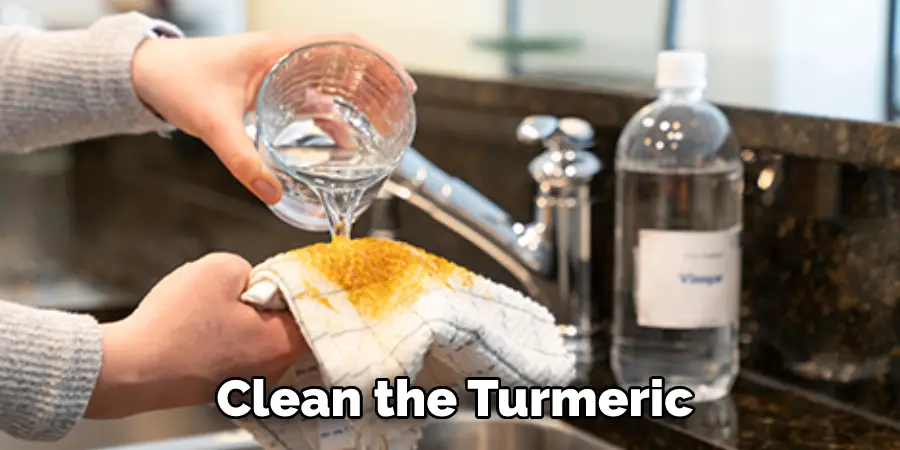 Clean the Turmeric