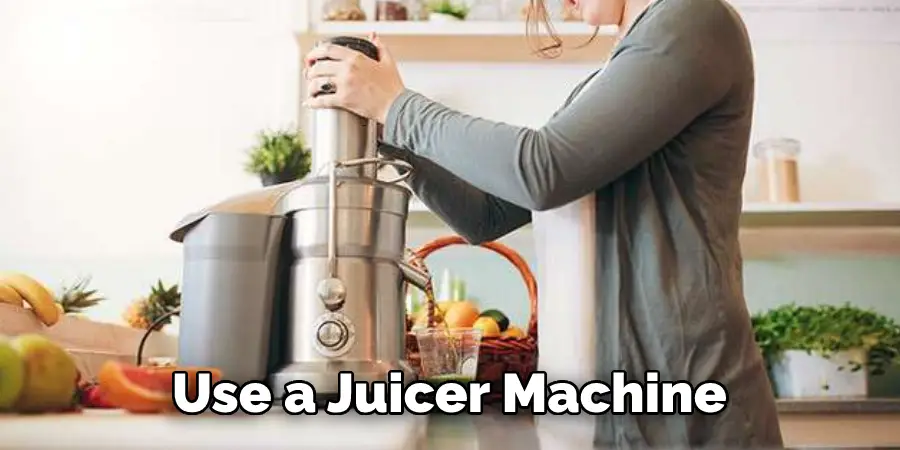 Use a Juicer Machine