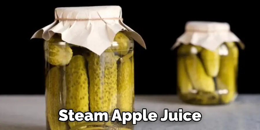 Steam Apple Juice
