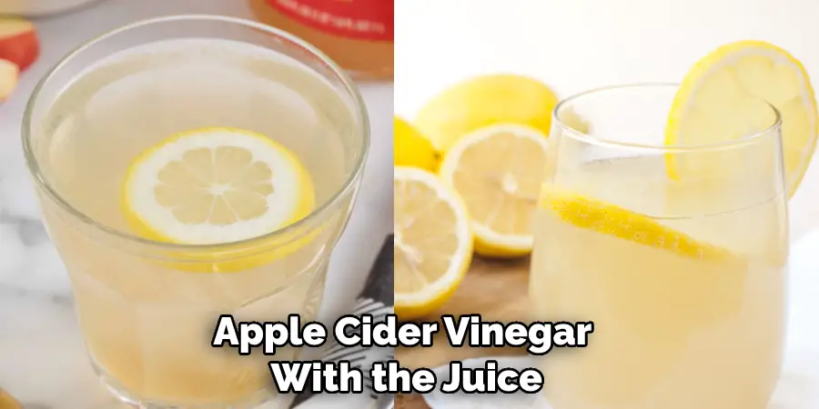 Apple Cider Vinegar  With the Juice
