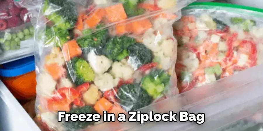 Freeze in a Ziplock Bag