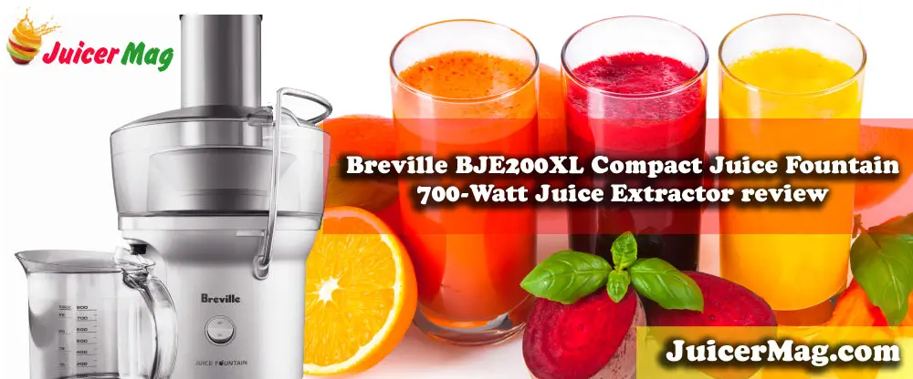 Breville BJE200XL Compact Juice Fountain 700-Watt Juice Extractor review