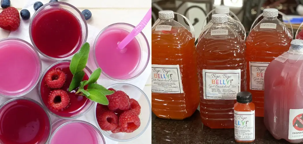 How to Make Bye Bye Belly Juice