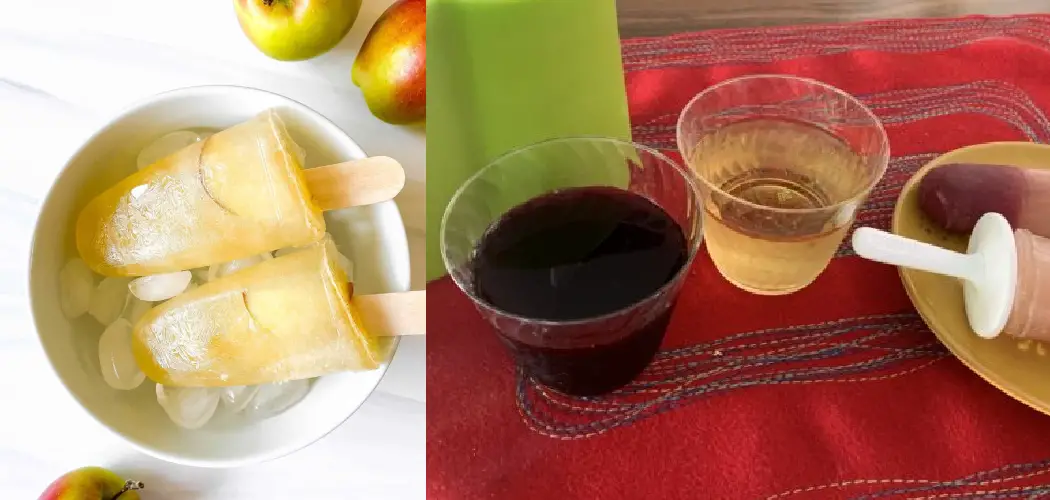 How to Make Popsicles With Apple Juice