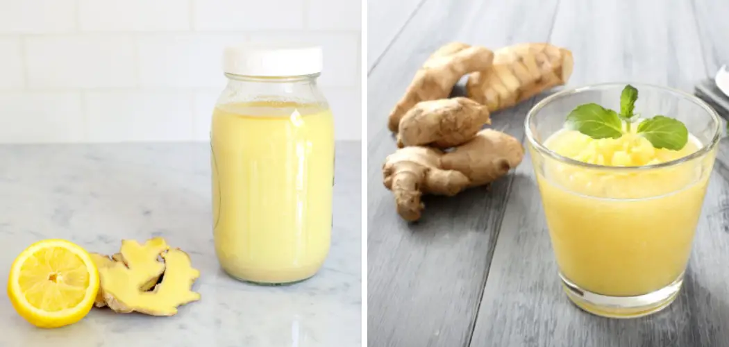 How to Make Fresh Ginger Juice