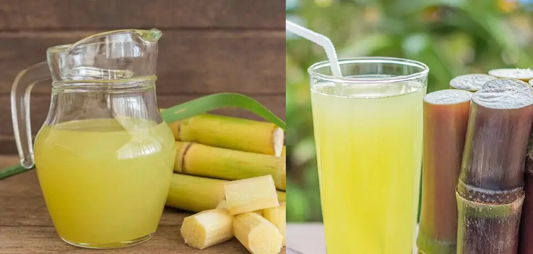 How to Prevent Sugar Cane Juice From Oxidation